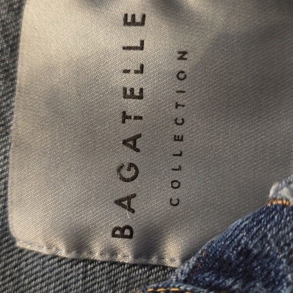 Blue Gradient Denim Jacket - Picture 7 of 8